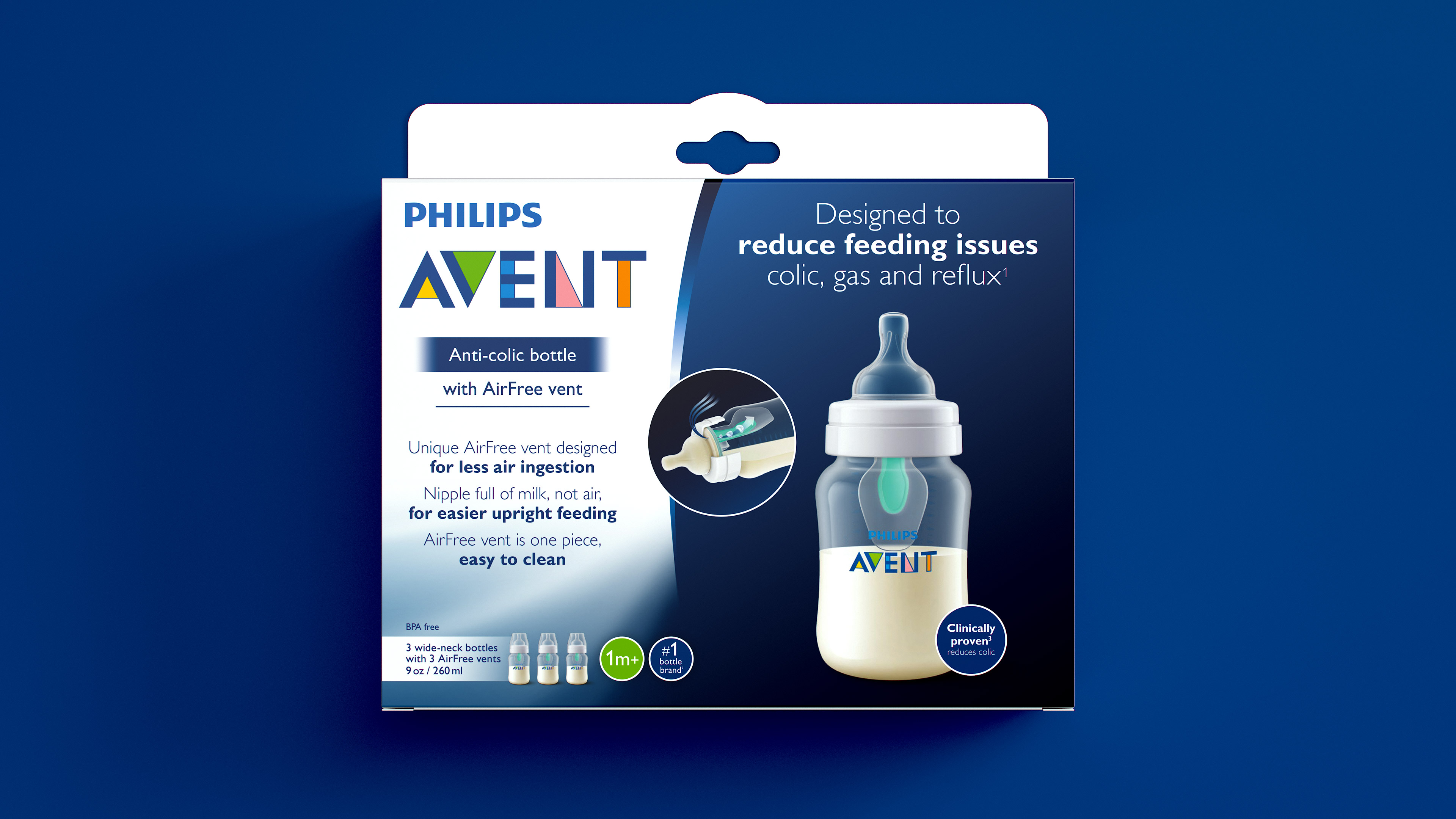 Philips Avent anti-colic front